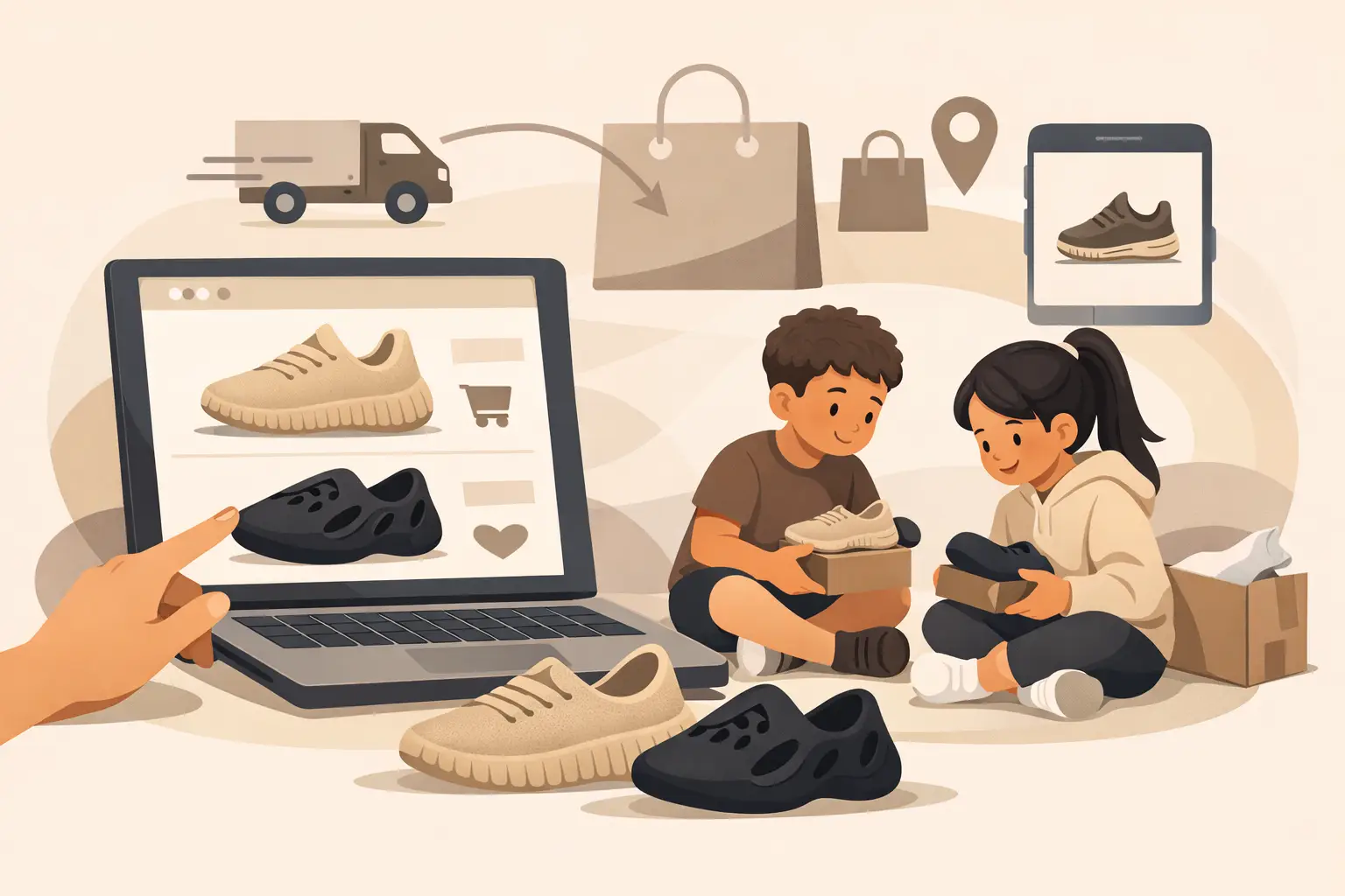 How to Shop Kids Yeezy Shoes Online
